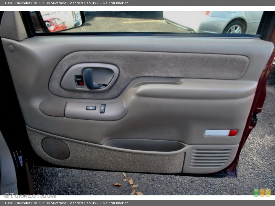 Neutral Interior Door Panel for the 1998 Chevrolet C/K K1500 Silverado Extended Cab 4x4 #60382129