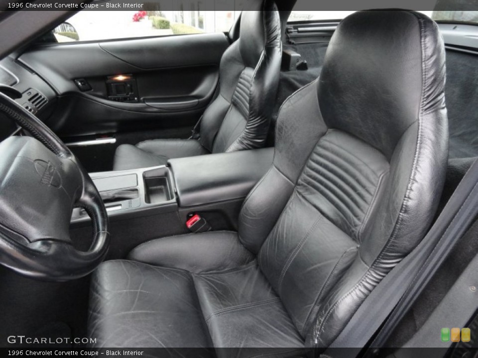 Black Interior Photo for the 1996 Chevrolet Corvette Coupe #60382486