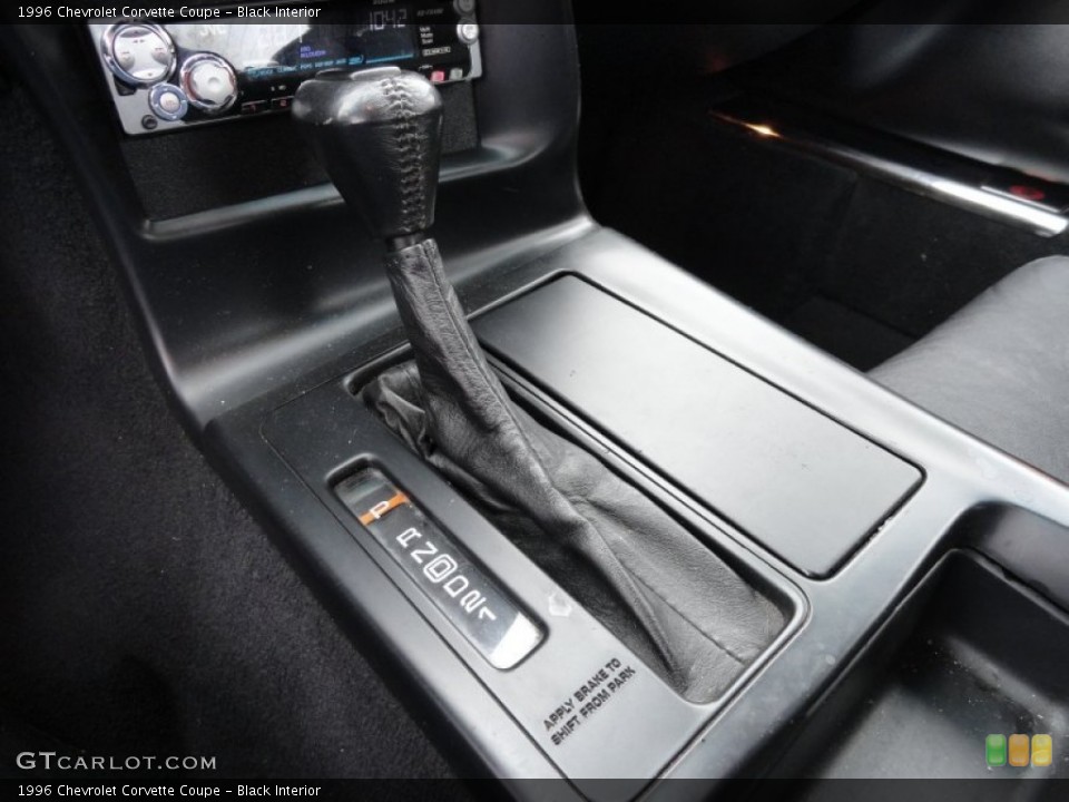 Black Interior Transmission for the 1996 Chevrolet Corvette Coupe #60382552