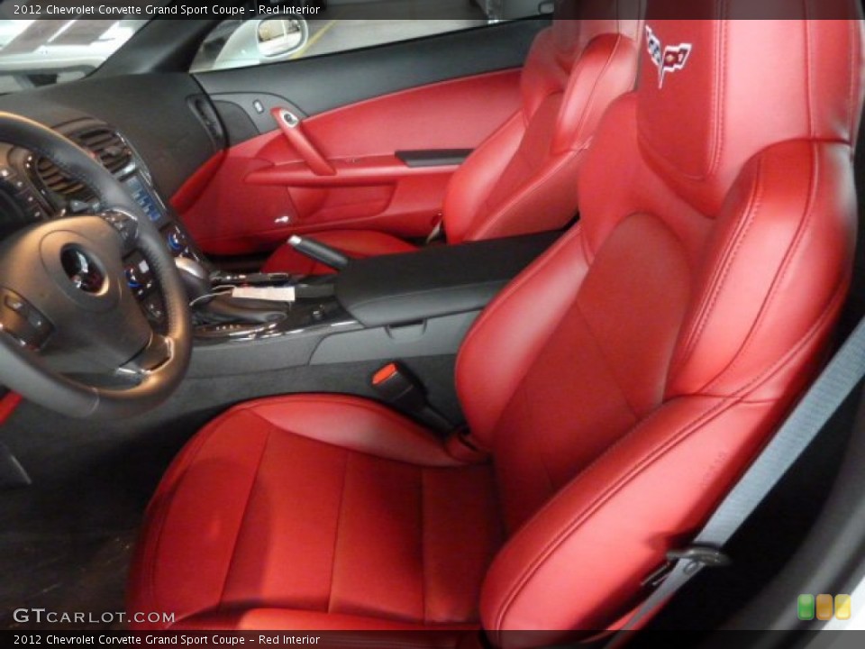 Red Interior Photo for the 2012 Chevrolet Corvette Grand Sport Coupe #60384322