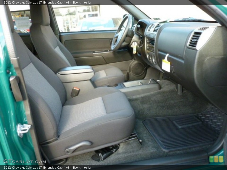 Ebony Interior Photo for the 2012 Chevrolet Colorado LT Extended Cab 4x4 #60385420