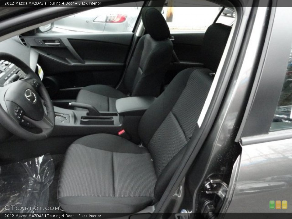 Black Interior Photo for the 2012 Mazda MAZDA3 i Touring 4 Door #60385810