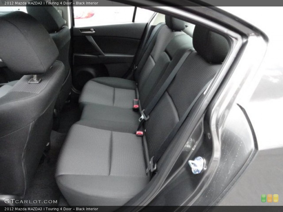 Black Interior Photo for the 2012 Mazda MAZDA3 i Touring 4 Door #60385819