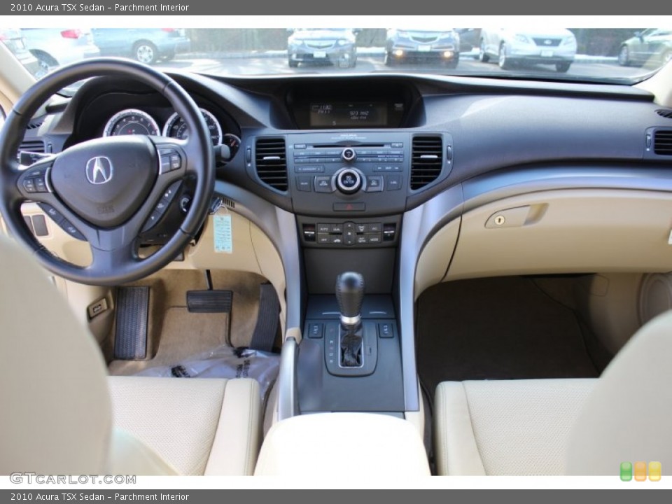 Parchment Interior Dashboard for the 2010 Acura TSX Sedan #60387973