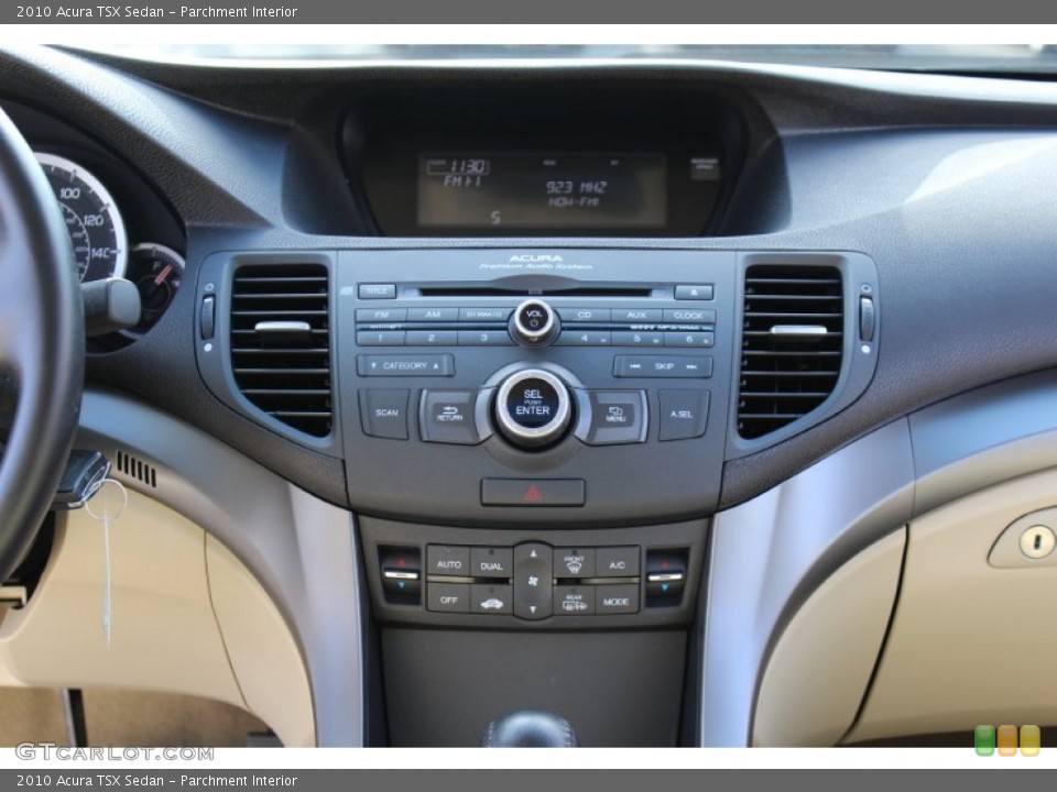 Parchment Interior Controls for the 2010 Acura TSX Sedan #60388017