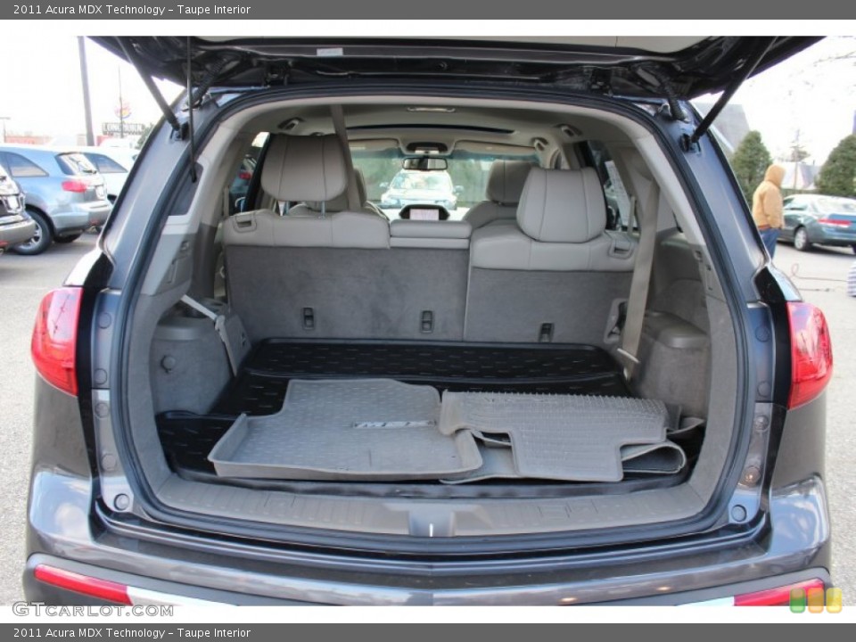 Taupe Interior Trunk for the 2011 Acura MDX Technology #60388588