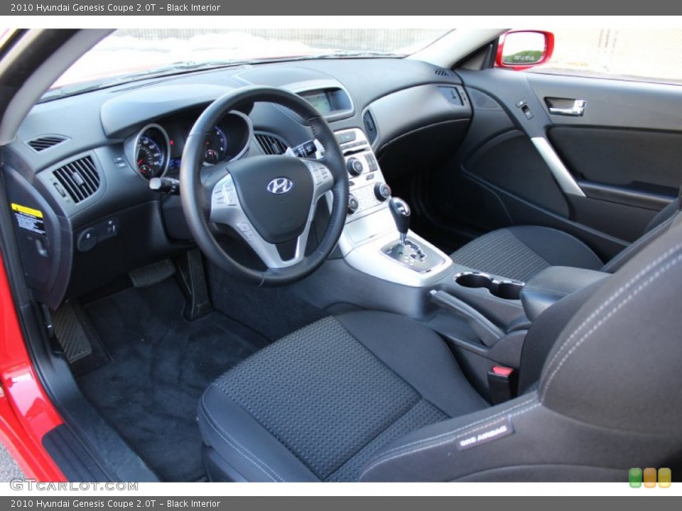 Black Interior Photo for the 2010 Hyundai Genesis Coupe 2.0T #60392479