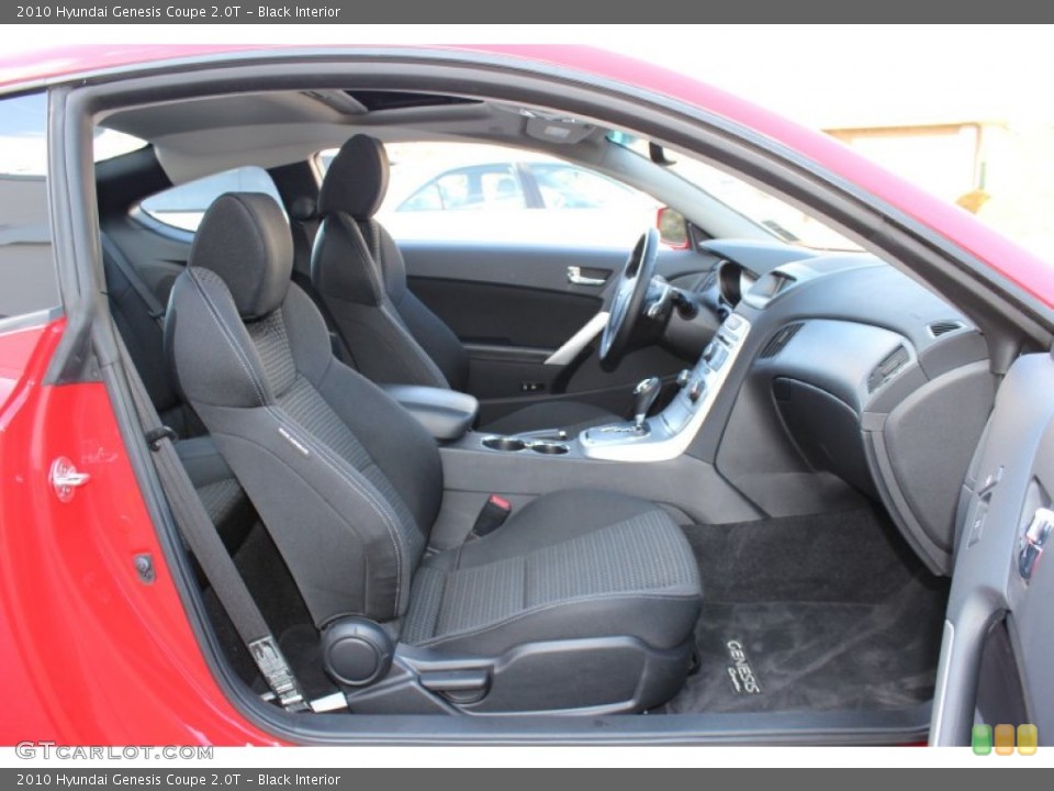 Black Interior Photo for the 2010 Hyundai Genesis Coupe 2.0T #60392622