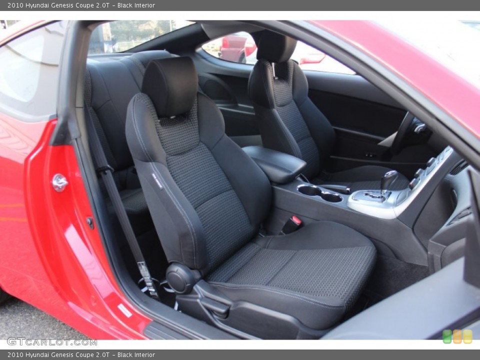 Black Interior Photo for the 2010 Hyundai Genesis Coupe 2.0T #60392630