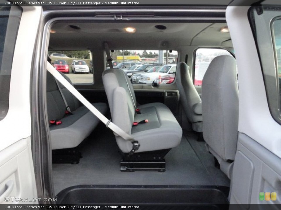 Medium Flint Interior Photo for the 2008 Ford E Series Van E350 Super Duty XLT Passenger #60396104