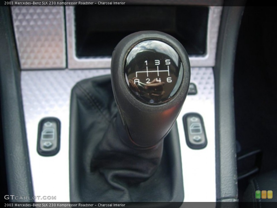 Charcoal Interior Transmission for the 2003 Mercedes-Benz SLK 230 Kompressor Roadster #60398492
