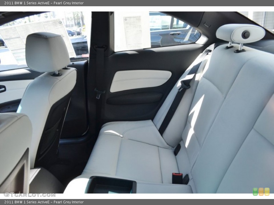 Pearl Grey Interior Photo for the 2011 BMW 1 Series ActiveE #60404218