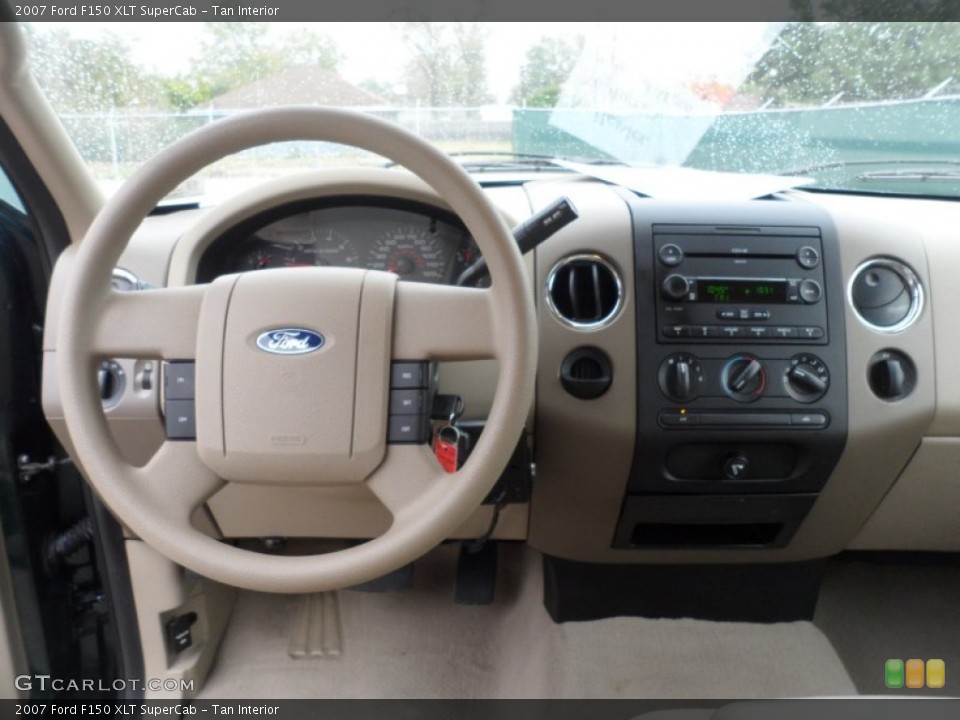 Tan Interior Dashboard for the 2007 Ford F150 XLT SuperCab #60404771