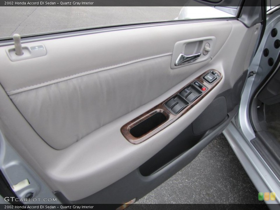 Quartz Gray Interior Door Panel for the 2002 Honda Accord EX Sedan #60407744
