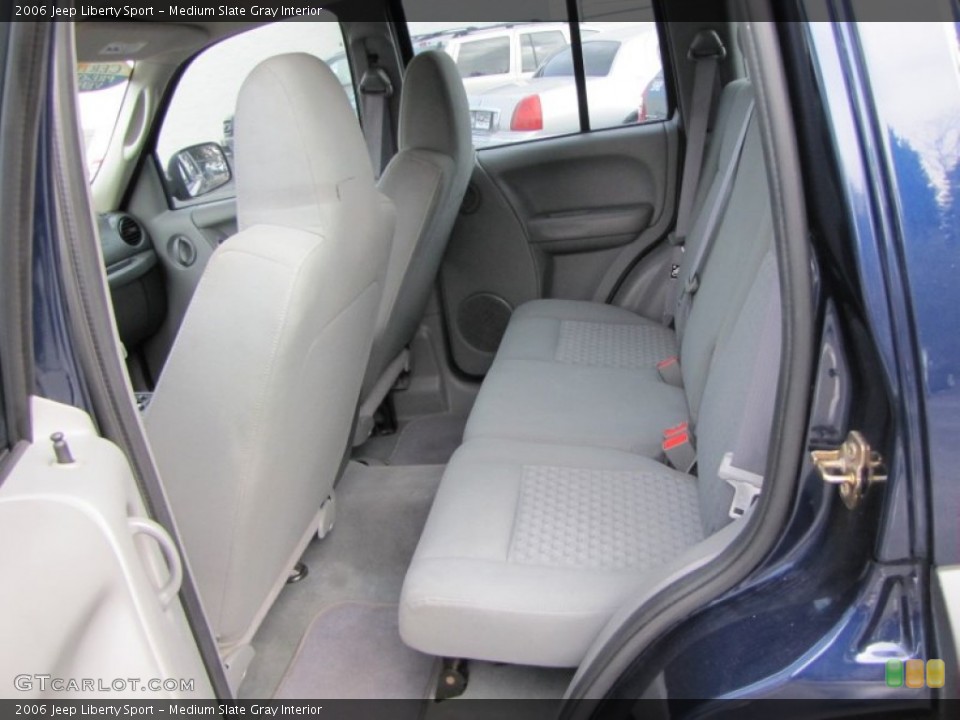 Medium Slate Gray Interior Photo for the 2006 Jeep Liberty Sport #60408751