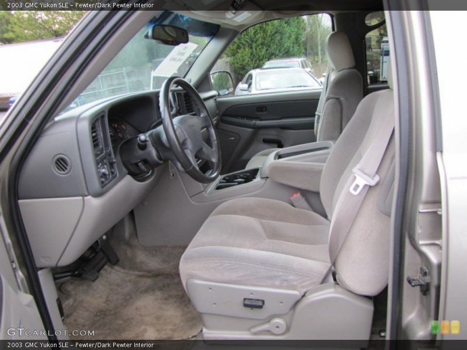Pewter/Dark Pewter Interior Photo for the 2003 GMC Yukon SLE #60408992