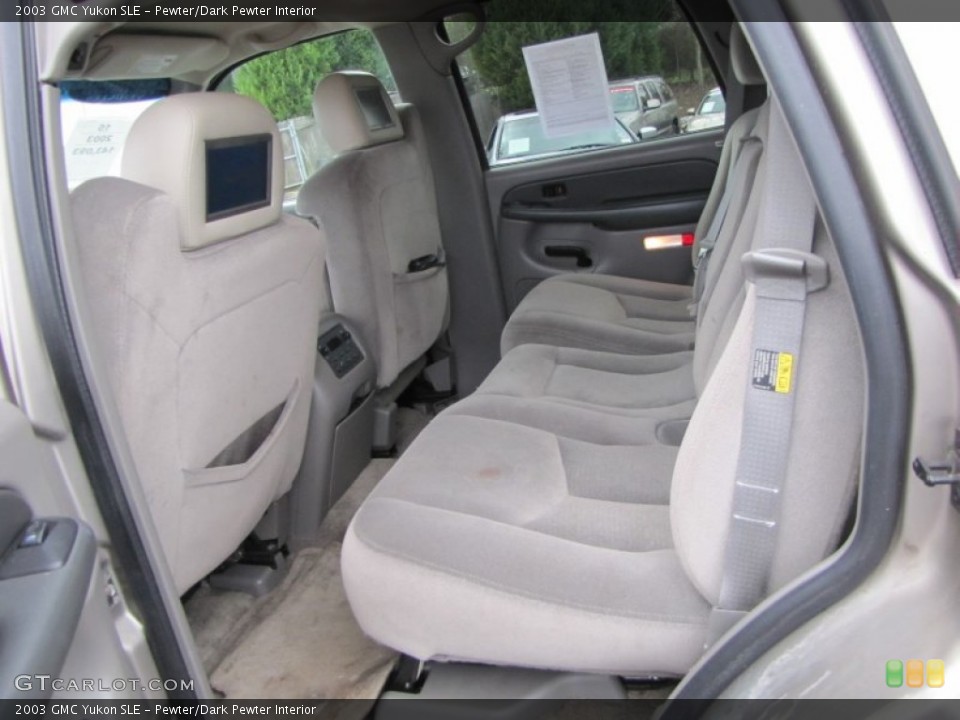 Pewter/Dark Pewter Interior Photo for the 2003 GMC Yukon SLE #60409019