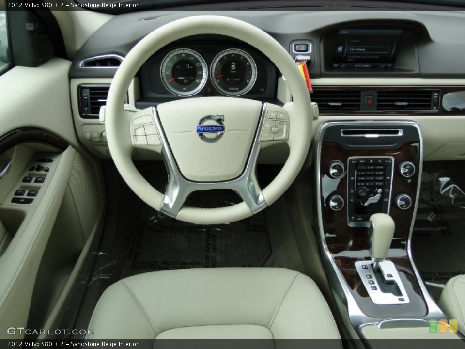 Sandstone Beige Interior Dashboard for the 2012 Volvo S80 3.2 #60409592
