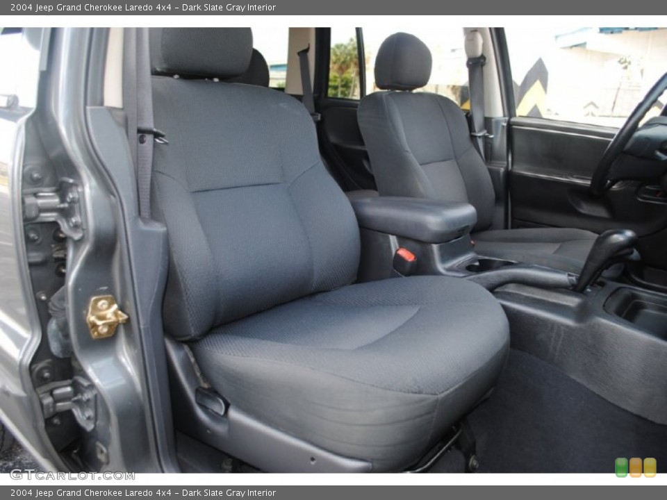 Dark Slate Gray Interior Front Seat for the 2004 Jeep Grand Cherokee Laredo 4x4 #60412964
