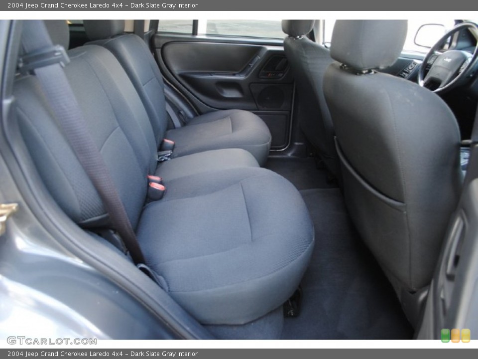 Dark Slate Gray Interior Rear Seat for the 2004 Jeep Grand Cherokee Laredo 4x4 #60413066