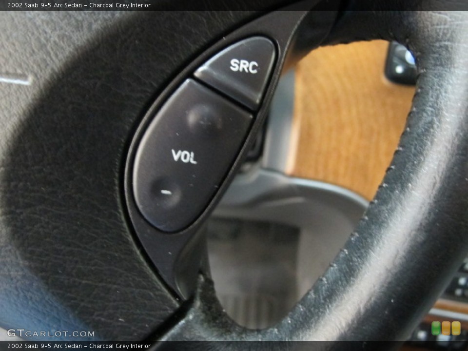 Charcoal Grey Interior Controls for the 2002 Saab 9-5 Arc Sedan #60415613