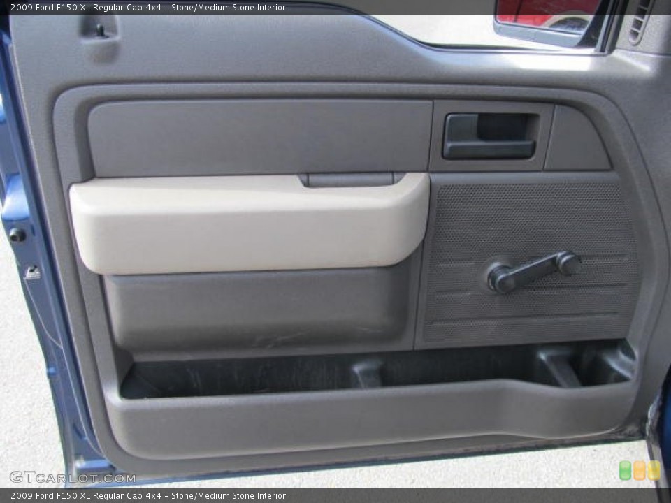 Stone/Medium Stone Interior Door Panel for the 2009 Ford F150 XL Regular Cab 4x4 #60417485