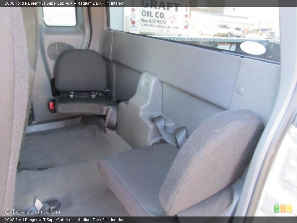 Medium Dark Flint Interior Rear Seat for the 2008 Ford Ranger XLT SuperCab 4x4 #60417737