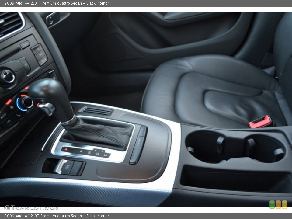 Black Interior Transmission for the 2009 Audi A4 2.0T Premium quattro Sedan #60418961