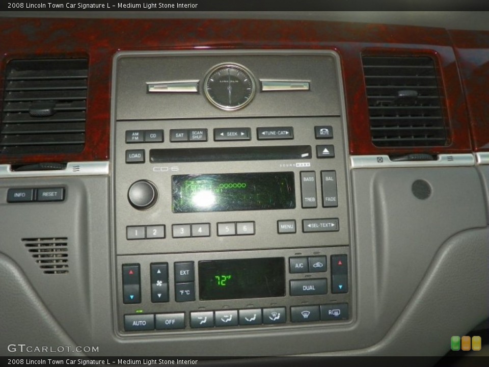 Medium Light Stone Interior Controls for the 2008 Lincoln Town Car Signature L #60419458