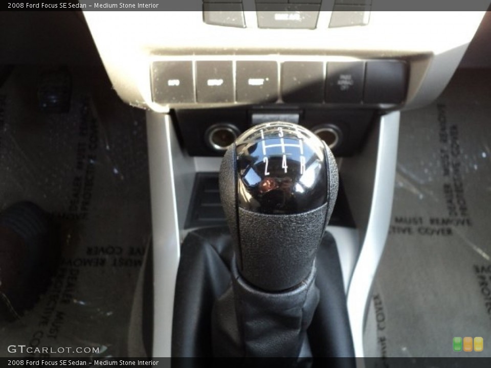 Medium Stone Interior Transmission for the 2008 Ford Focus SE Sedan #60423299