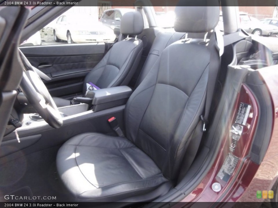 Black Interior Photo for the 2004 BMW Z4 3.0i Roadster #60423323