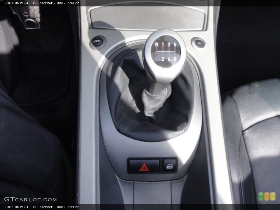 Black Interior Transmission for the 2004 BMW Z4 3.0i Roadster #60423529