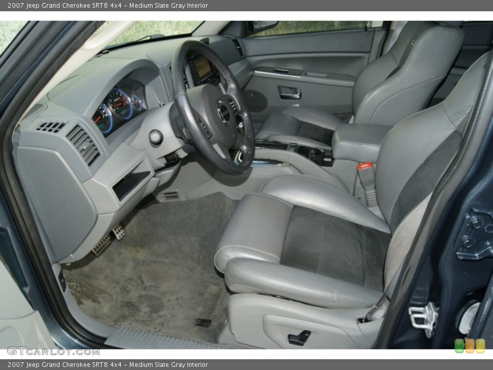 Medium Slate Gray Interior Photo for the 2007 Jeep Grand Cherokee SRT8 4x4 #60429899