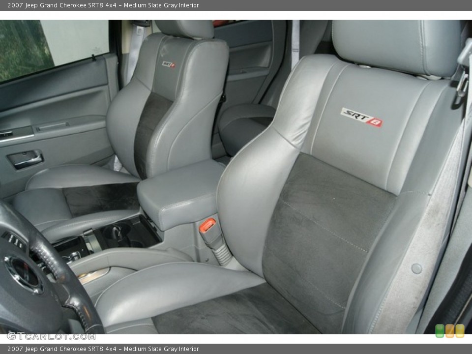 Medium Slate Gray Interior Photo for the 2007 Jeep Grand Cherokee SRT8 4x4 #60429926