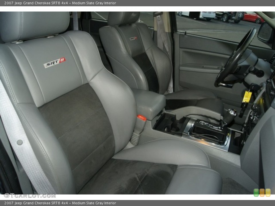 Medium Slate Gray Interior Photo for the 2007 Jeep Grand Cherokee SRT8 4x4 #60429959
