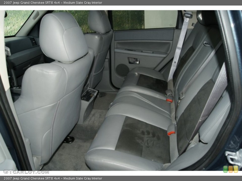 Medium Slate Gray Interior Photo for the 2007 Jeep Grand Cherokee SRT8 4x4 #60429986