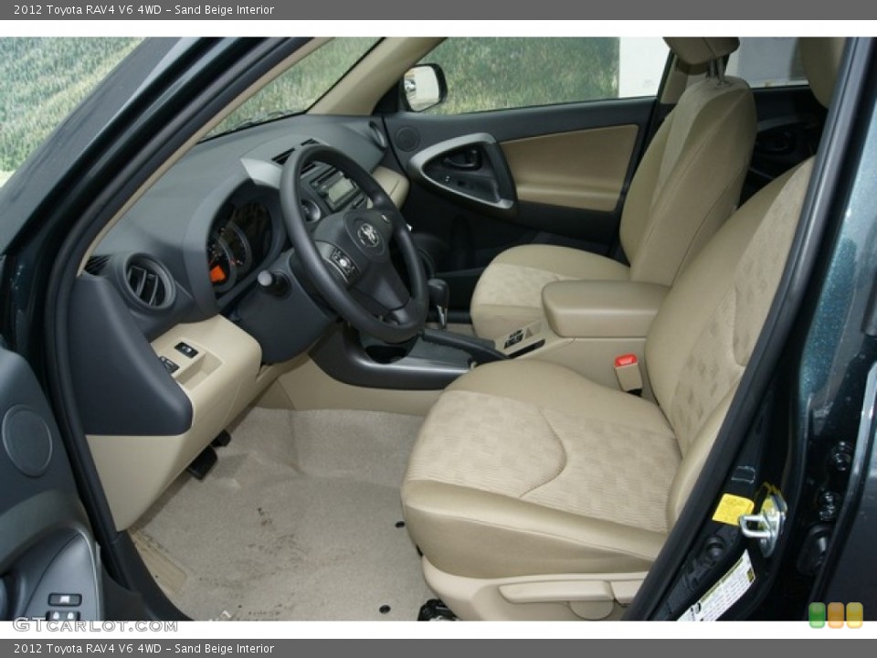 Sand Beige Interior Photo for the 2012 Toyota RAV4 V6 4WD #60431009