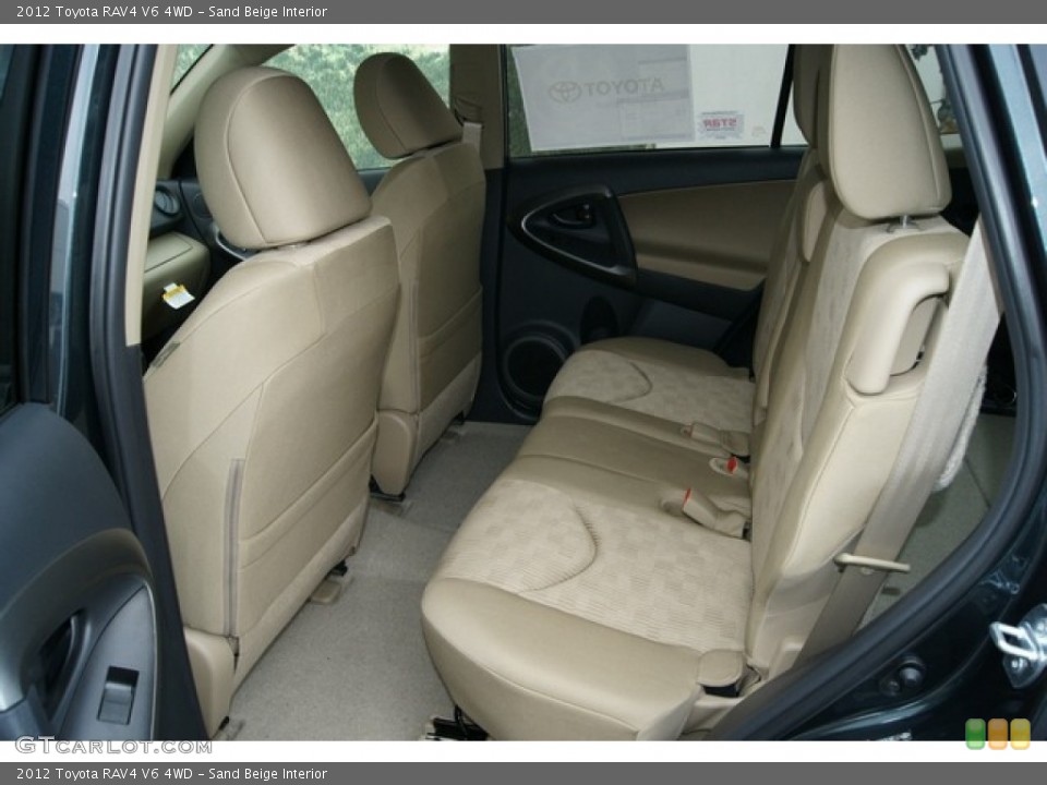 Sand Beige Interior Photo for the 2012 Toyota RAV4 V6 4WD #60431045