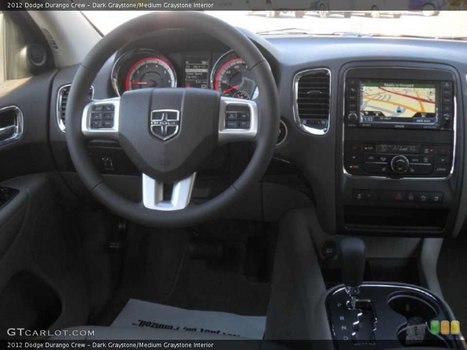 Dark Graystone/Medium Graystone Interior Dashboard for the 2012 Dodge Durango Crew #60438782