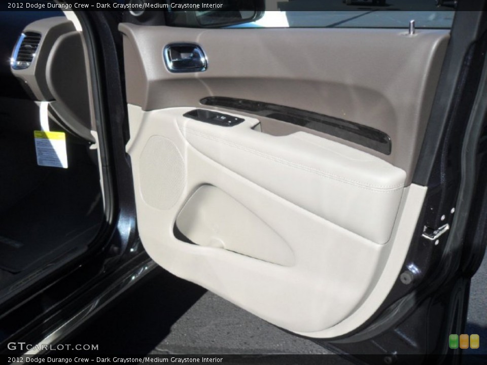 Dark Graystone/Medium Graystone Interior Door Panel for the 2012 Dodge Durango Crew #60438886