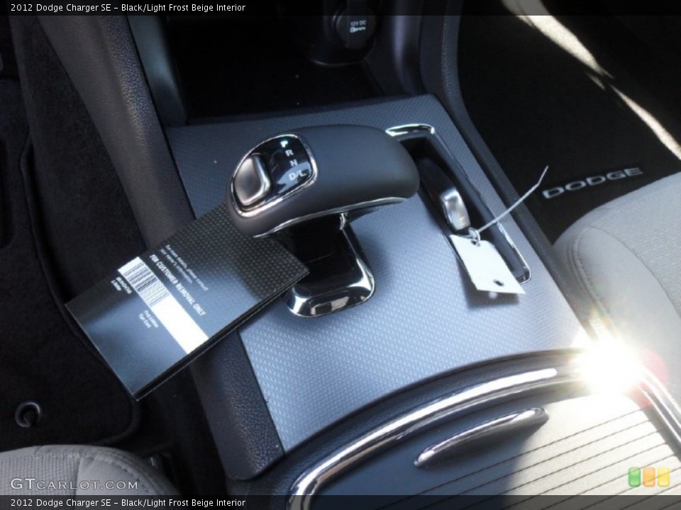 Black/Light Frost Beige Interior Transmission for the 2012 Dodge Charger SE #60439253
