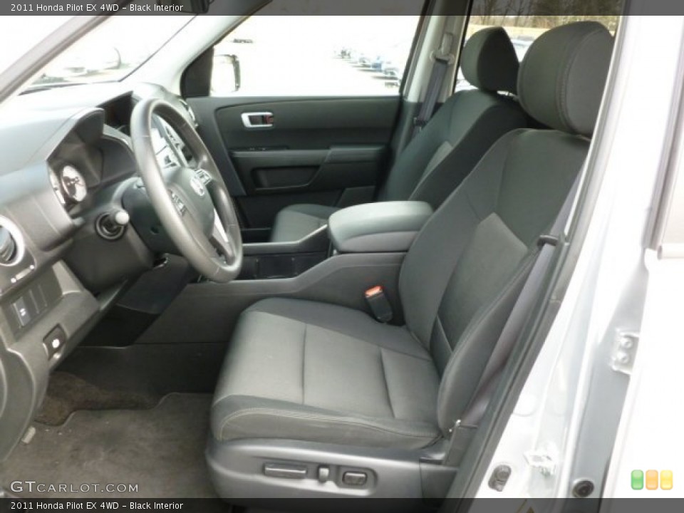 Black Interior Photo for the 2011 Honda Pilot EX 4WD #60439349