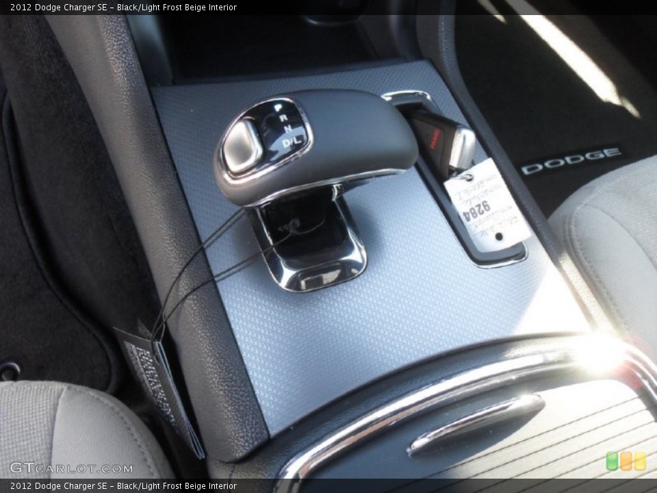 Black/Light Frost Beige Interior Transmission for the 2012 Dodge Charger SE #60439529