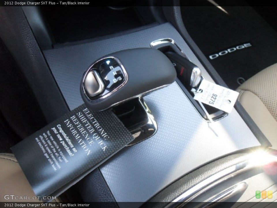 Tan/Black Interior Transmission for the 2012 Dodge Charger SXT Plus #60439760
