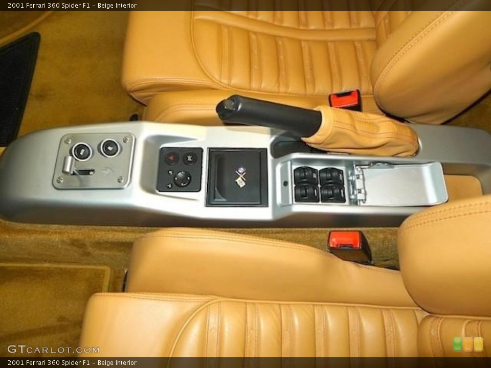Beige Interior Transmission for the 2001 Ferrari 360 Spider F1 #60442454