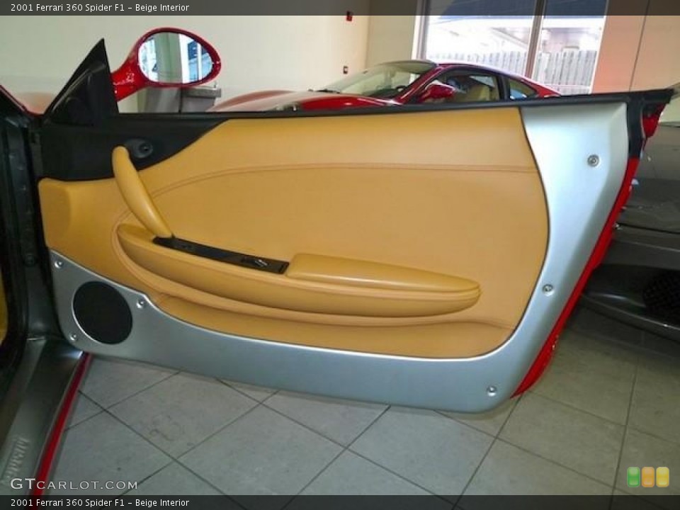 Beige Interior Door Panel for the 2001 Ferrari 360 Spider F1 #60442496