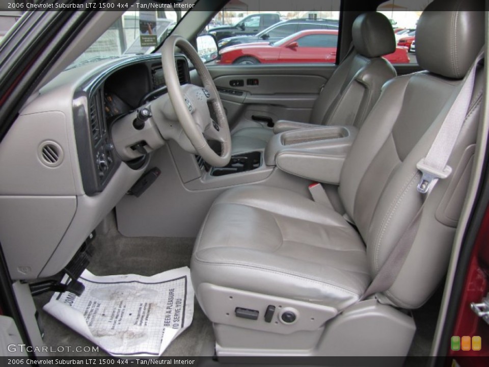 Tan/Neutral Interior Photo for the 2006 Chevrolet Suburban LTZ 1500 4x4 #60444212