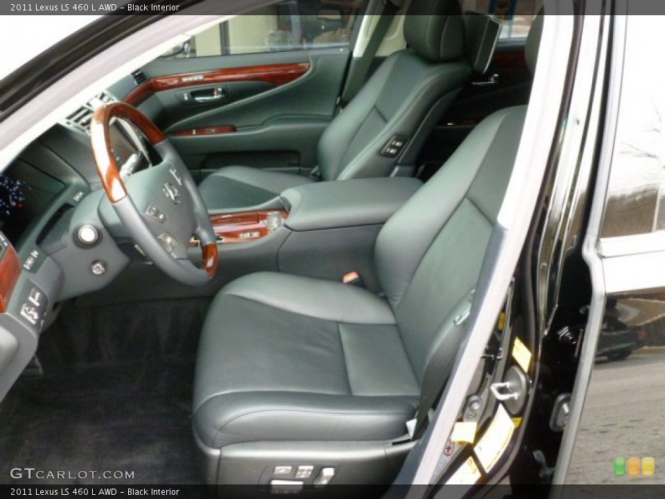 Black Interior Photo for the 2011 Lexus LS 460 L AWD #60444338