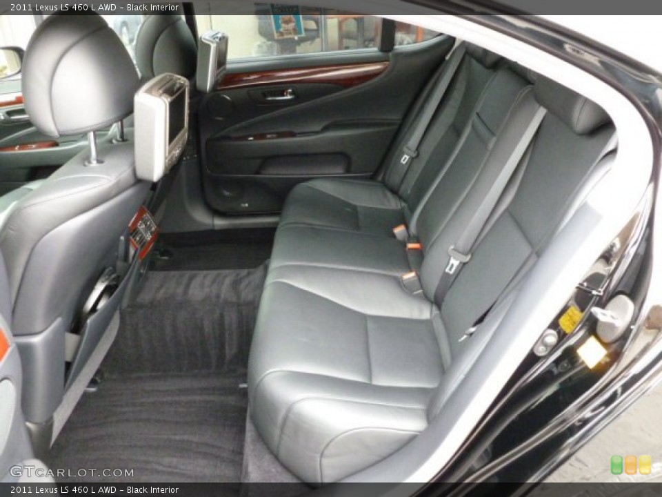 Black Interior Photo for the 2011 Lexus LS 460 L AWD #60444350
