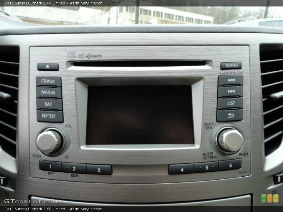 Warm Ivory Interior Controls for the 2012 Subaru Outback 3.6R Limited #60446734